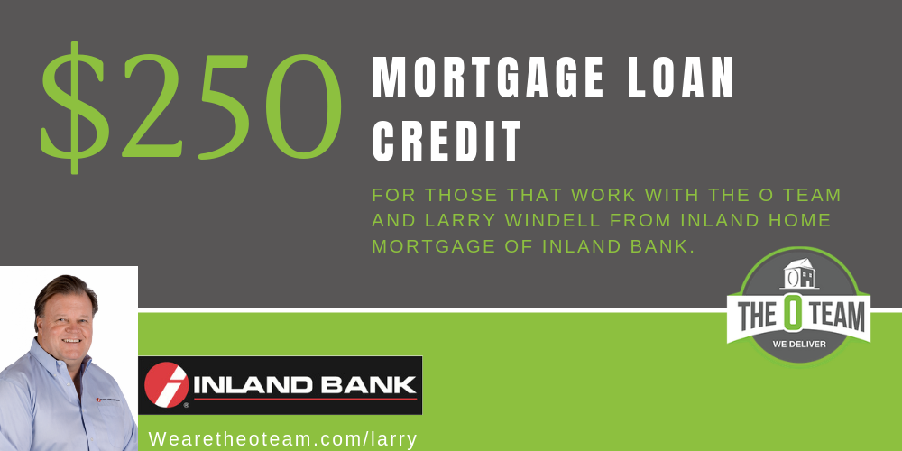 $250 Mortage Loan Credit